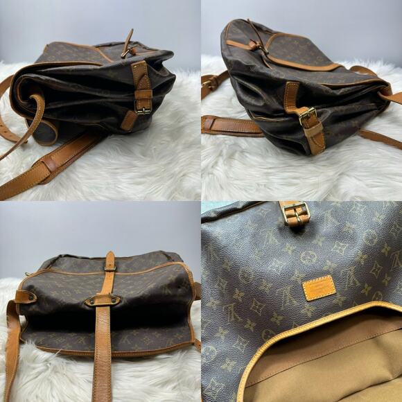 💎✨BEAUTIFUL✨💎Authentic Louis Vuitton Monogram Saumur 35 Crossbody - Picture 8 of 14